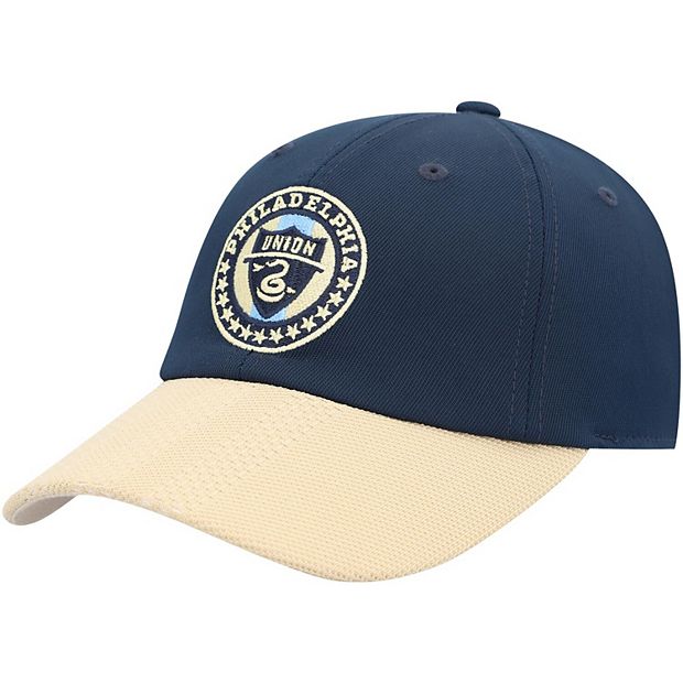 Youth Navy Philadelphia Union Authentic Slouch Adjustable Hat