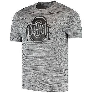 Men's Nike Gray Ohio State Buckeyes Tonal Velocity Legend T-Shirt