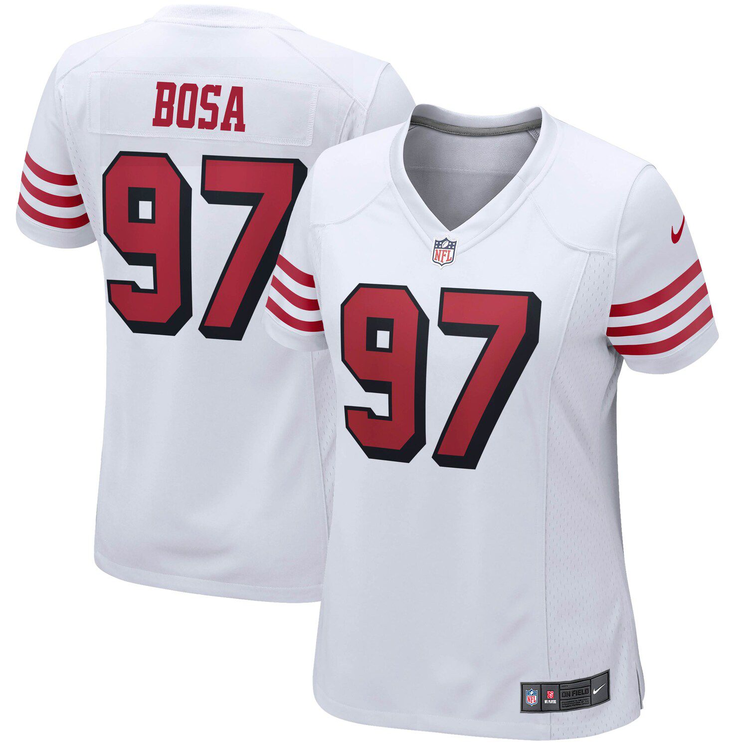 49ers white alternate jersey