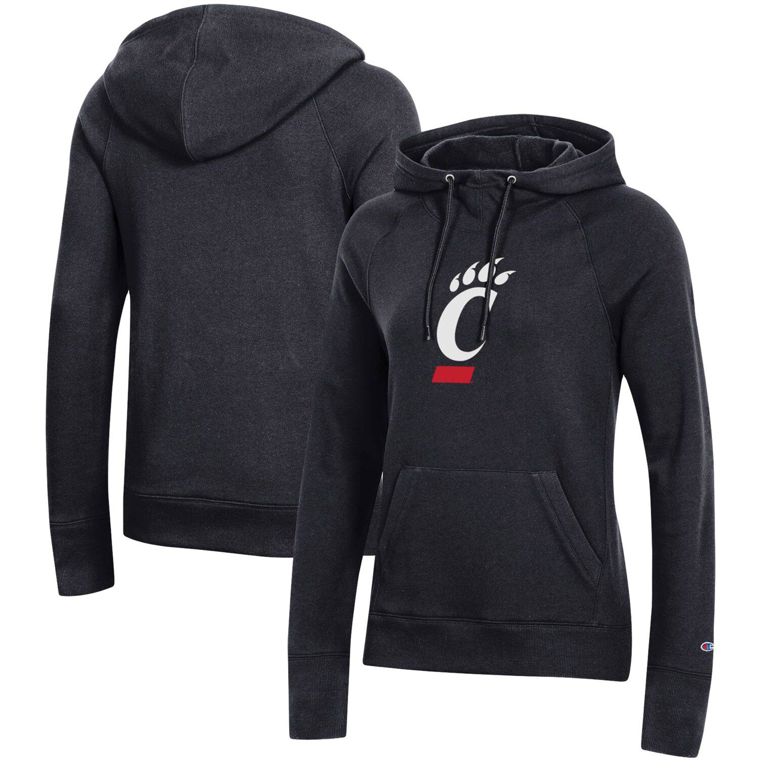 women's champion hoodie black