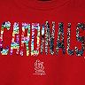 Girls Youth New Era Red St. Louis Cardinals Flip Sequin T-Shirt
