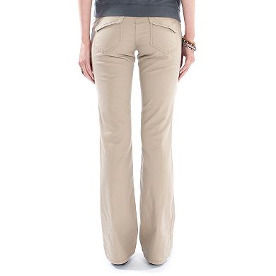 Juniors' Unionbay School Uniform Heather Bootcut Pants