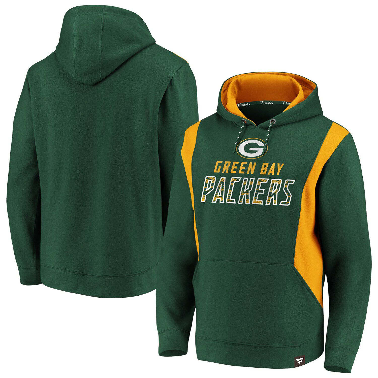 green and gold hoodie