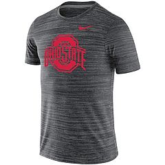 Nike Men's Boise State Broncos Grey Dri-Fit Velocity Football Team Issue T-Shirt, Small, Gray