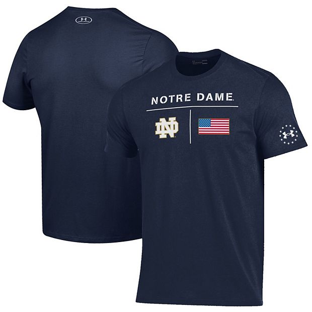 Under Armour Navy Notre Dame Irish Military Appreciation Performance