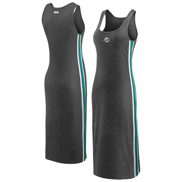 Women's Miami Dolphins WEAR by Erin Andrews Heathered Gray