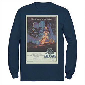 Men's Star Wars Vintage Movie Poster Portrait Tee