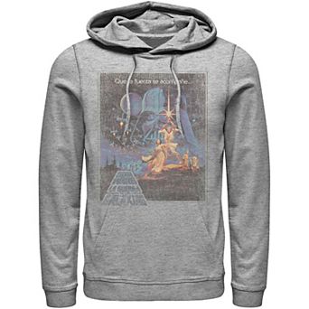 Men's Star Wars Faded VHS Cover Hoodie