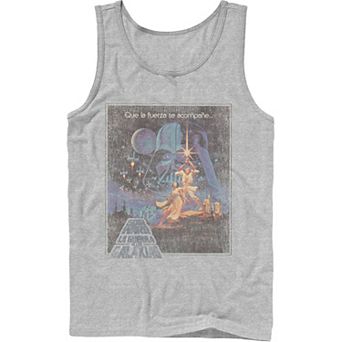 Men's Star Wars Faded VHS Cover Tank Top