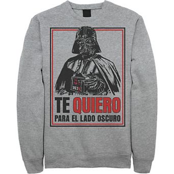 Men's Star Wars Te Quiero Para El Lado Oscuro Fleece Sweatshirt