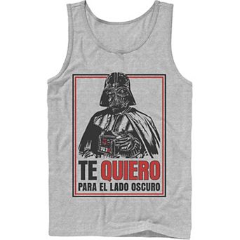 Men's Star Wars Te Quiero Para El Lado Oscuro Tank Top