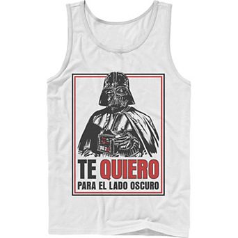 Men's Star Wars Te Quiero Para El Lado Oscuro Tank Top