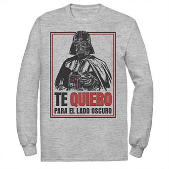 Men's Star Wars Te Quiero Para El Lado Oscuro Tee