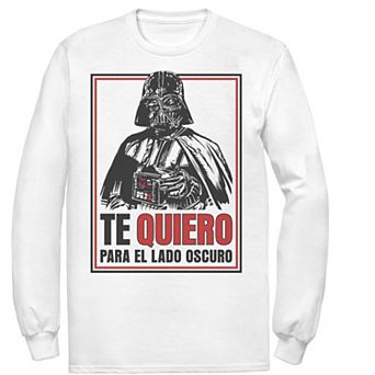Men's Star Wars Te Quiero Para El Lado Oscuro Tee