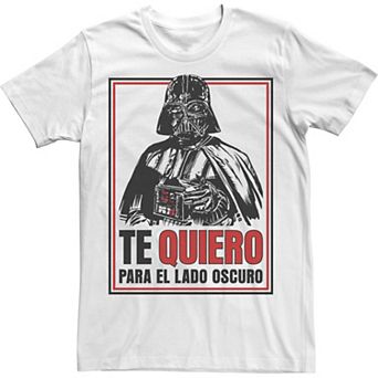 Men's Star Wars Te Quiero Para El Lado Oscuro Tee