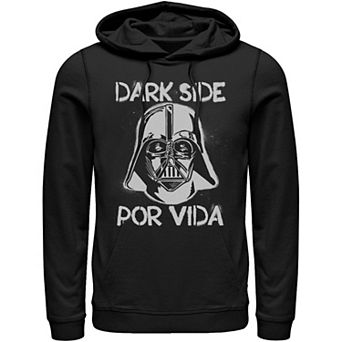 Men's Star Wars Darth Vader Dark Side Por Vida Stamp Hoodie