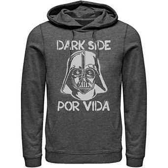 Men's Star Wars Darth Vader Dark Side Por Vida Stamp Hoodie