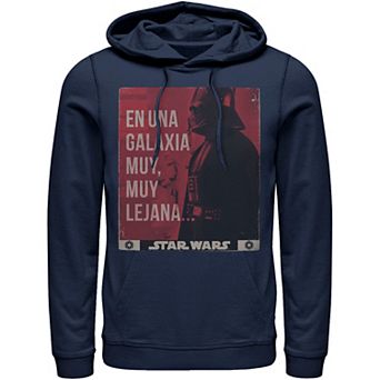 Men's Sar Wars En Una Galaxia Muy, Muy Lejana… Poster Hoodie