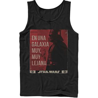Men's Star Wars En Una Galaxia Muy, Muy Lejana... Poster Tank Top