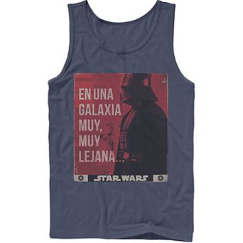 Men's Star Wars En Una Galaxia Muy, Muy Lejana... Poster Tank Top