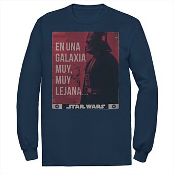 Men's Star Wars En Una Galaxia Muy, Muy Lejana... Poster Tee