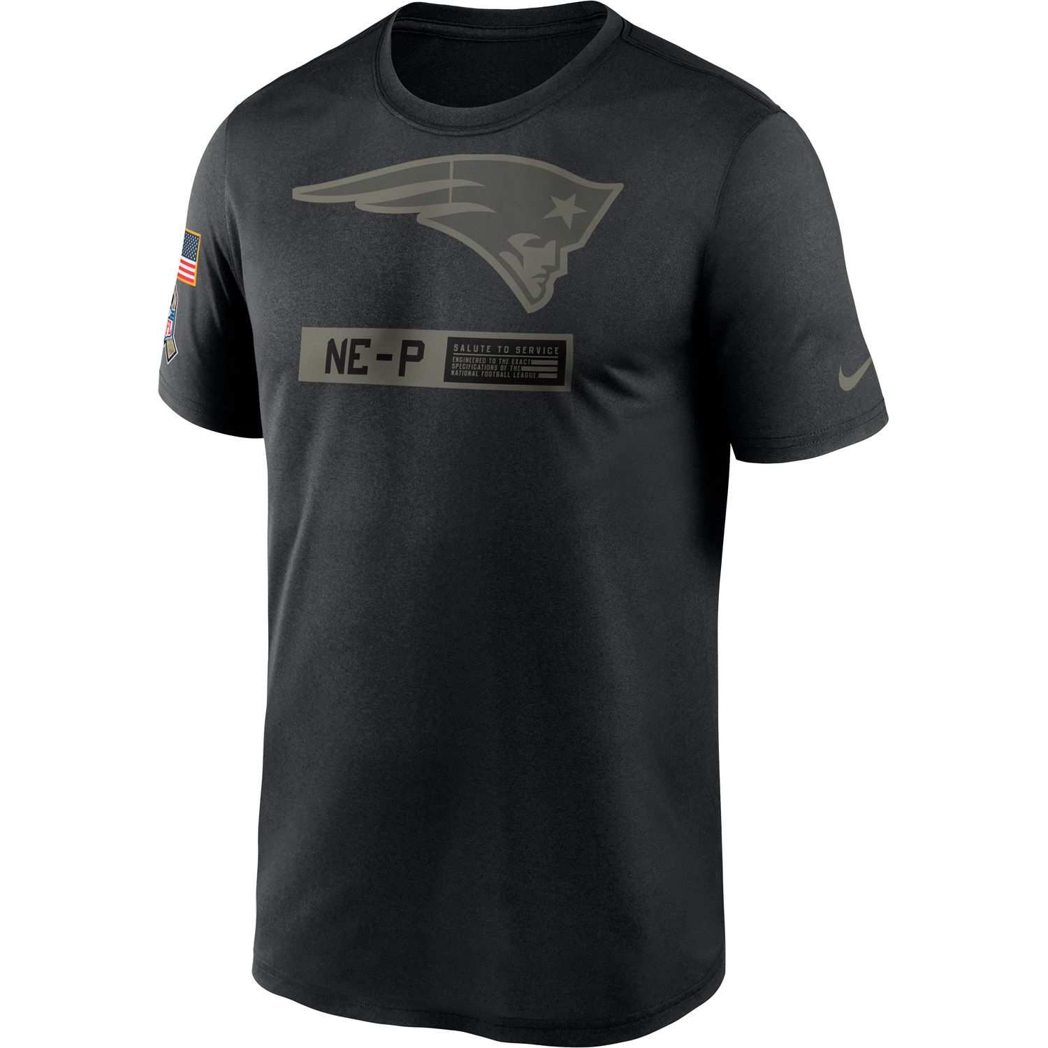 nike men's salute to service new england patriots