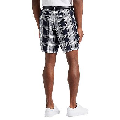Men's Chaps Classic-Fit Linen-Blend Shorts