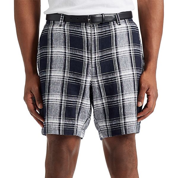 kohls mens plaid shorts