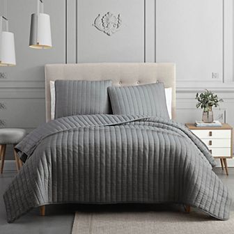 Riverbrook Home Moonstone 3 pc Quilt Set and Shams