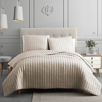 Riverbrook Home Moonstone 3 pc Quilt Set and Shams