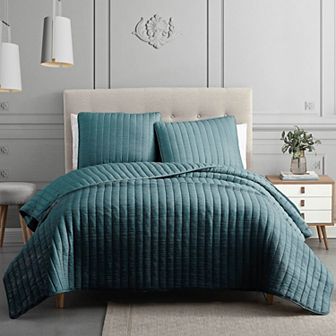 Riverbrook Home Moonstone 3 pc Quilt Set and Shams