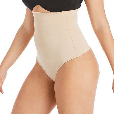 Women's Maidenform Firm Control Shapewear Tame Your Tummy High Waist Thong DMS707