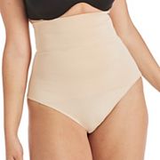Maidenform womens Tame Your Tummy High Waist Dms707 Thong Panties -  ShopStyle