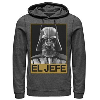 Men's Star Wars Darth Vader El Jefe Portrait Hoodie