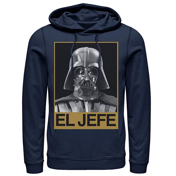 Men s Star Wars Darth Vader El Jefe Portrait Hoodie