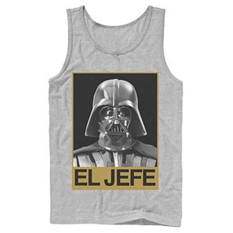 Men's Star Wars Darth Vader El Jefe Portrait Tank Top