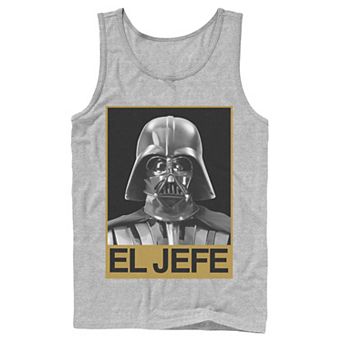 Men's Star Wars Darth Vader El Jefe Portrait Tank Top