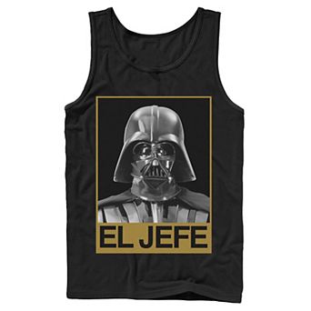 Men's Star Wars Darth Vader El Jefe Portrait Tank Top