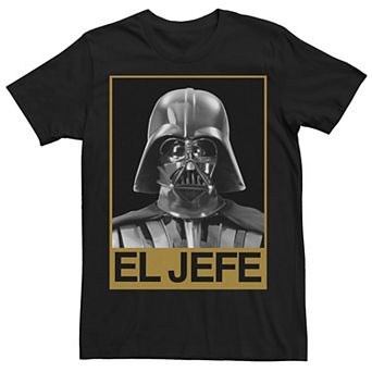 Men's Star Wars Darth Vader El Jefe Portrait Tee