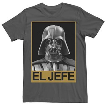 Men's Star Wars Darth Vader El Jefe Portrait Tee