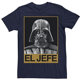Men's Star Wars Darth Vader El Jefe Portrait Tee
