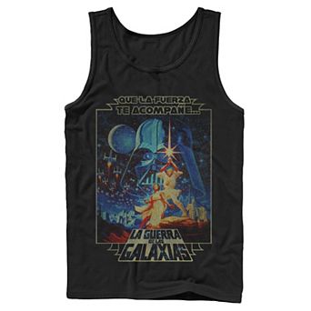 Men's Star Wars Faded Movie Poster Tank Top