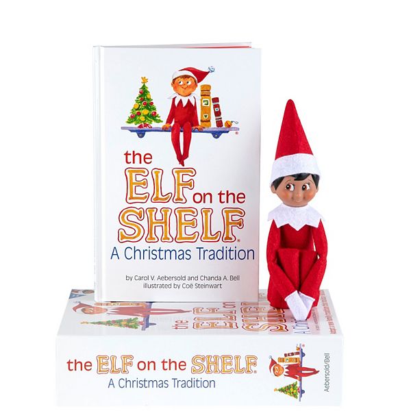 The Elf on the Shelf®: A Christmas Tradition Book & Brown-Eyed Boy ...