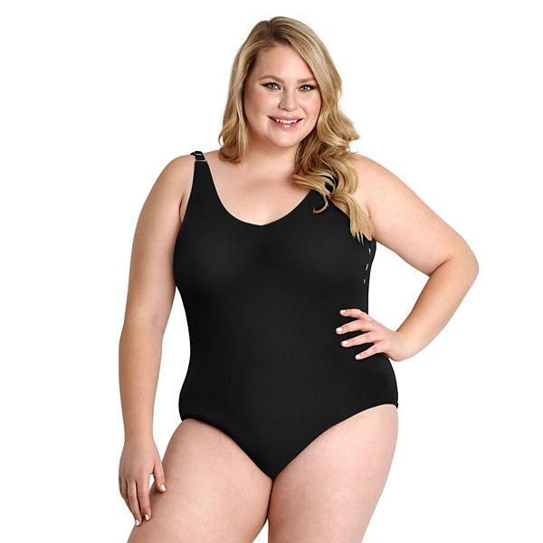 Kohls plus size on sale one piece swimsuits