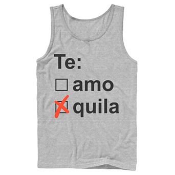 Men's Gonzales Tequilla Check List Tank Top