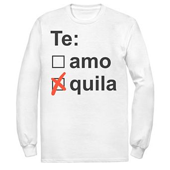 Men's Gonzales Tequilla Check List Tee