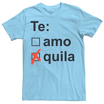 Men's Gonzales Tequilla Check List Tee