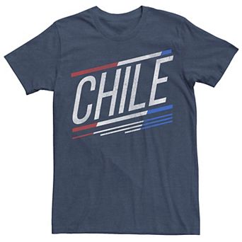 Men's Gonzales Chile Slanted Stripe Logo Tee