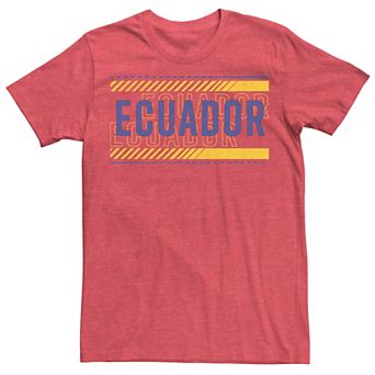Men's Gonzales Ecuador Text Overlay Tee