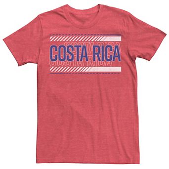 Men's Gonzales Costa Rica Text Overlay Tee